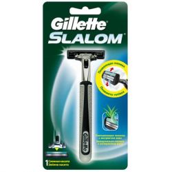 Бритва Gillette Slalom с 1 сменным картриджем (7702018867790)