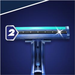 Бритва Gillette одноразовая Blue 2 Plus 5 шт (3014260283254) - Картинка 2