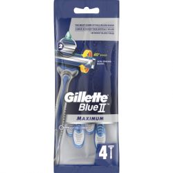 Бритва Gillette одноразовая Blue 2 Max 4 шт (7702018956661)