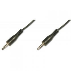   Jack 3.5mm M/Jack 3.5mm M 1.5m DIGITUS (AK-510100-015-S)