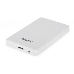   2.5" Maiwo K2503D, White, USB 3.0, 1xSATA HDD/SSD,   USB -  3