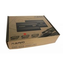 ������ �������� 2.5" Maiwo K2503D, Black, USB 3.0, 1xSATA HDD/SSD, �������� �� USB - �������� 6