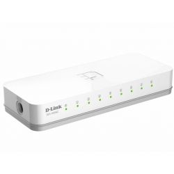 Коммутатор D-Link DES-1008C 8port 10/100, plastic - Картинка 3