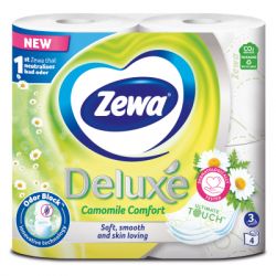 ��������� ������ Zewa Deluxe ������� 3 ���� 4 ������ (7322540060133)