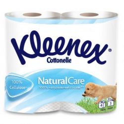 Туалетная бумага Kleenex Natural 3-слойная 4 шт (5029053541648)