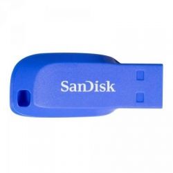 USB   SANDISK 16GB Cruzer Blade Blue Electric USB 2.0 (SDCZ50C-016G-B35BE) -  1
