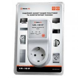 Реле напряжения REAL-EL VR-101F, white (EL122300009) - Картинка 2