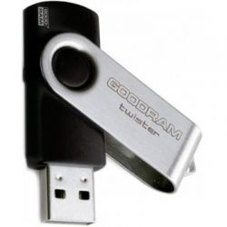 USB   GOODRAM 4GB Twister Black USB 2.0 (UTS2-0040K0R11) -  2