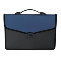 ����� - �������� Buromax 3 compartments, with a lock, blue (BM.3734-02)