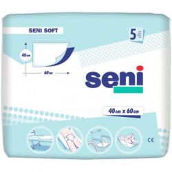 Пеленки для младенцев Seni Soft 40x60 см 5 шт (5900516690304)