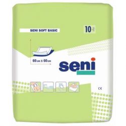 Пеленки для младенцев Seni Soft Basic 60х60 см 10 шт (5900516692452)