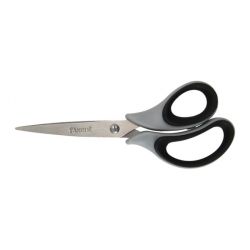 Ножницы Axent Duoton Soft, 16,5см, gray-black (6101-01-А)