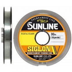 Леска Sunline Siglon V 30м #0.4/0.104мм 1кг (1658.04.87)