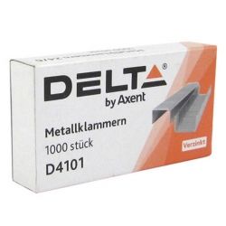 Скобы для степлера №10/5, up to 20 sheets, 1000 шт Delta by Axent (D4101)