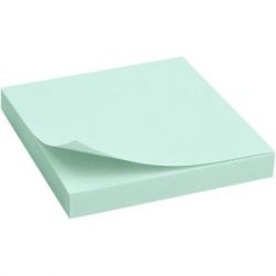    Axent with adhesive layer 75x75, 100sheets., pastel green (2314-02-) -  1
