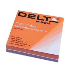 Бумага для заметок Delta by Axent "COLOR" 80Х80Х20мм, unglued (D8021)