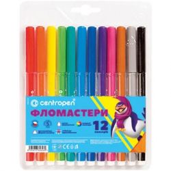  Centropen 7550/12 COLOUR WORLD, 12 colors (7550/12 )