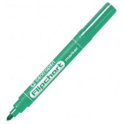  Centropen Flipchart 8550 2,5 , round tip, green (8550/04) -  1