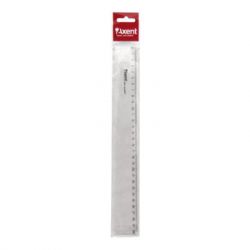  Axent plastic, 30cm, clear (7330-) -  2