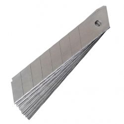 Леза для канцелярських ножів Delta by Axent 18мм, 10 шт. in plastic case (polybag) (D6524)