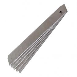 Леза для канцелярських ножів Delta by Axent 9мм, 10 pcs. in plastic case (polybag) (D6523)