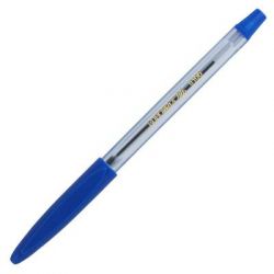 ����� ��������� Buromax non-retractable JOBMAX, rubber grip, blue (BM.8100-01)