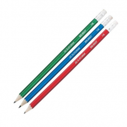 �������� ��������� Buromax ��, with eraser, Metallic, assorted colors, tube (BM.8507)