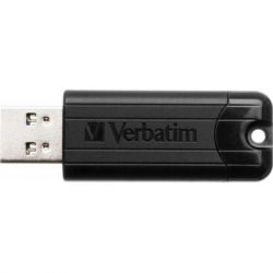 USB   Verbatim 32GB PinStripe Black USB 3.0 (49317) -  2