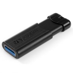 USB   Verbatim 16GB PinStripe Black USB 3.2 (49316) -  3