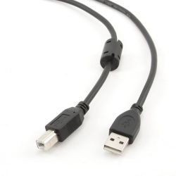  USB 2.0 - 1,0  Maxxter UF-AMBM-1M, USB 2.0 A-/B-,  