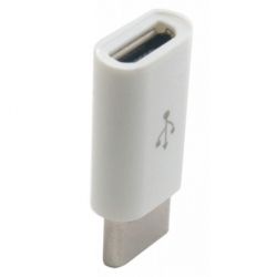 Перехідник micro USB - USB Type C Extradigital White (KBU1672) - Картинка 2