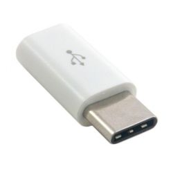  microUSB () <-> USB 3.1 Type C (), Extradigital, White (KBU1672) -  3