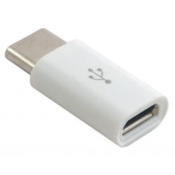 micro USB - USB Type C Extradigital White (KBU1672) -  5