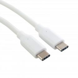  USB 3.1 Type C () <-> USB 3.1 Type C (), Extradigital, White, 1  (KBU1674) -  1