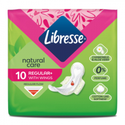 Гигиенические прокладки Libresse Natural Care Ultra Clip Normal 10 шт (7322540523300) - Картинка 2