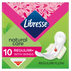 ������������� ��������� Libresse Natural Care Ultra Clip Normal 10 �� (7322540523300)