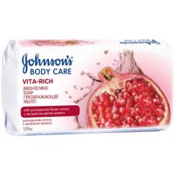Мыло Johnson’s Body Care Vita Rich Преображающее экстракт граната 125 г (3574661239545)