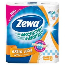 ������� ������� Zewa Wisch & Weg Extra Lang 2 ���� 2 ������ (7322540833300/7322540973174)
