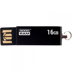 USB Flash Drive 16 Gb Goodram UCU2 Cube Black (UCU2-0160K0R11) -  1