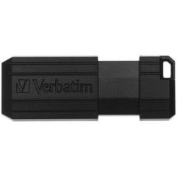 USB   Verbatim 64GB Store 'n' Go PinStripe Black USB 2.0 (49065)