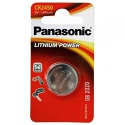  Panasonic CR 2450 * 1 LITHIUM (CR-2450EL/1B) -  1