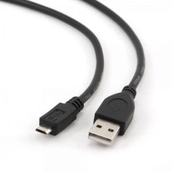   USB 2.0 AM to Micro 5P 3.0m Cablexpert (CCP-mUSB2-AMBM-10) -  1