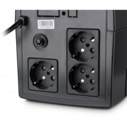 Джерело безперебійного живлення Vinga LCD 1200VA plastic case (VPC-1200P) - Картинка 5