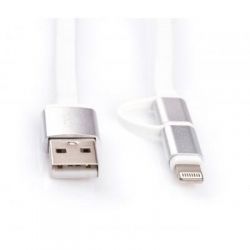   USB 2.0 AM to Micro 5P&Lightning 1.0m Vinga (USBAMMICRO&Lightning-1.0) -  4