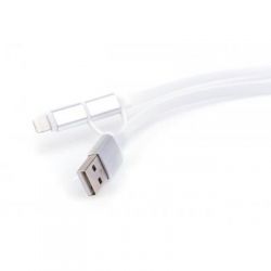   USB 2.0 AM to Micro 5P&Lightning 1.0m Vinga (USBAMMICRO&Lightning-1.0) -  5