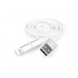   USB 2.0 AM to Micro 5P&Lightning 1.0m Vinga (USBAMMICRO&Lightning-1.0)