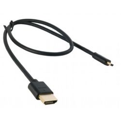  micro HDMI <-> HDMI, Extradigital, 0,5 , 36 AWG, Black (KBD1678) -  1