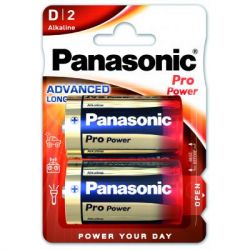   Panasonic PRO POWER D BLI 2 ALKALINE LR20XEG/2BP
