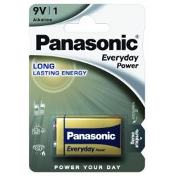  Panasonic  6LR61 Everyday Power * 1 (6LR61REE/1B) -  1
