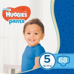 ϳ������ Huggies Pants 5 (12-17 ��) ��� �������� 68 �� (5029053564128)